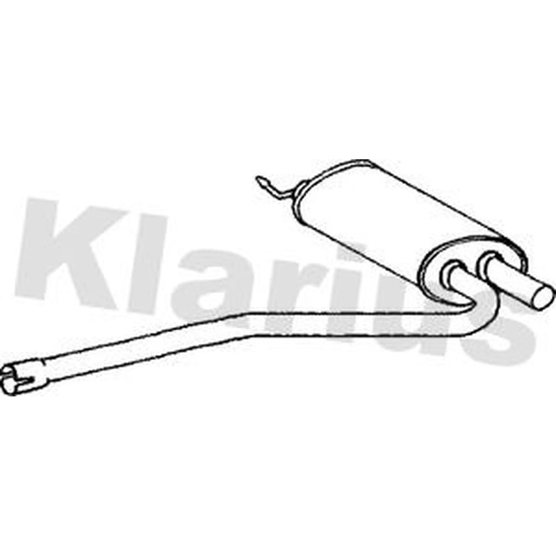 Klarius Box With Centre Pipe Centre AU260D
