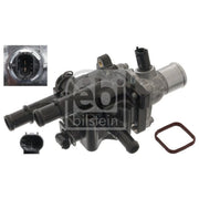 Febi Thermostat,Coolant 49190