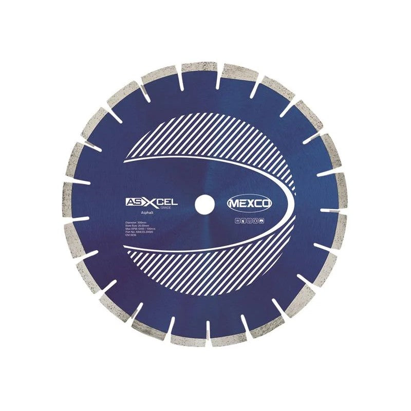 MEXCO Asphalt XCEL Grade Diamond Blade 300 x 20mm - ASXCEL30020