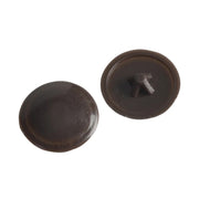 ForgeFix Pozi Compatible Cover Cap Dark Brown No.6-8 Forge Pack 50 - FPPCC1