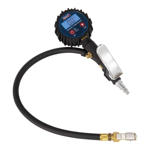 Sealey Digital Tyre Inflator with Clip-On Connector SA400 Sealey  - Town Parts