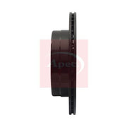 Apec 2 x Vented Rear Brake Discs DSK2710