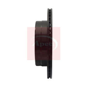 Apec 2 x Vented Rear Brake Discs DSK2710
