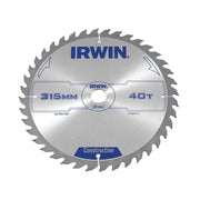 IRWIN® General Purpose Table & Mitre Saw Blade 315 x 30mm x 40T ATB - 1897214
