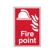 Scan Fire Point - PVC Sign 200 x 300mm - 1451