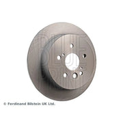 Blue Print 2 x Solid Rear Brake Discs ADT343144