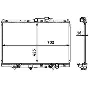 Mahle Engine Radiator CR 547 000S