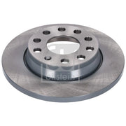 Febi 2 x Solid Rear Brake Discs 22052