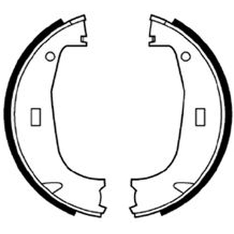 Abtex Brake Shoe Set Axle Kit ABS546
