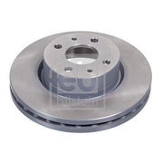 Febi 2 x Internally Vented Front Brake Discs 43879