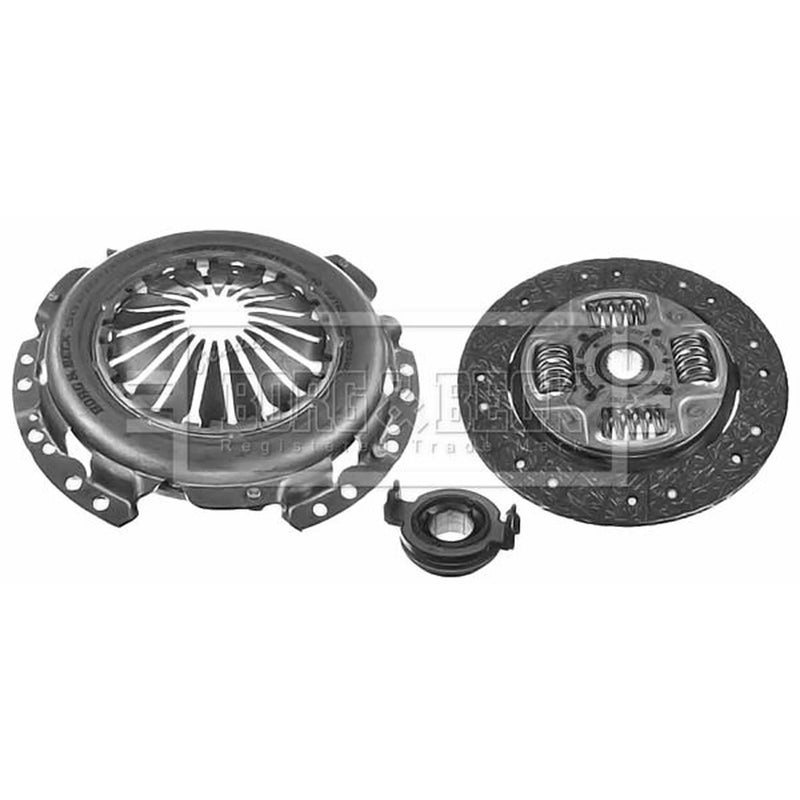 Borg & Beck Clutch Kit Set 3pc 228mm HK6421