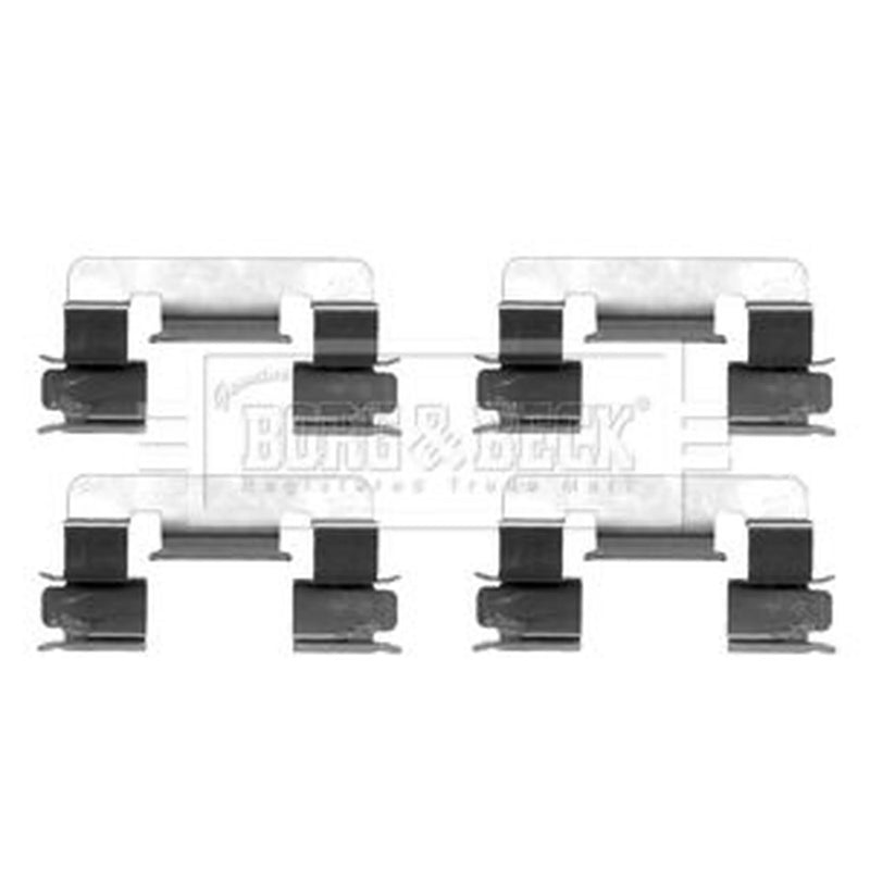 Borg & Beck Brake Pad Accessory Fitting Kit Front BBK1347
