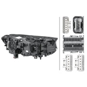 Hella Headlight Headlamp LED Left 1LX 354 854-131