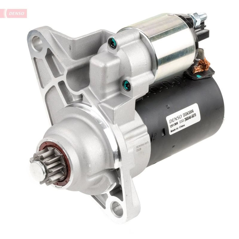 Denso Starter Motor 12V 1kW 10 Teeth DSN3006