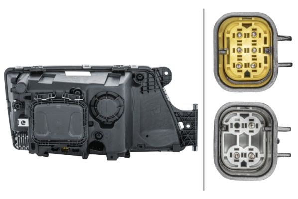 Hella Headlight Headlamp LED Left