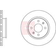 Apec 2 x Vented Front Brake Discs DSK2846