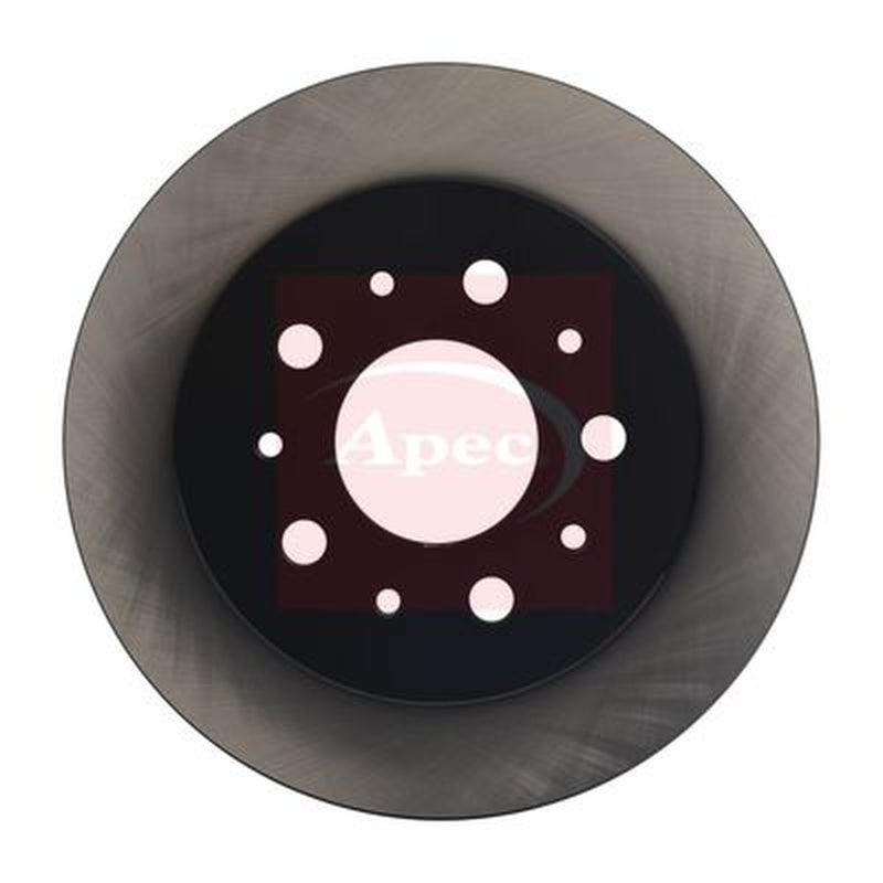 Apec 2 x Solid Rear Brake Discs DSK2247