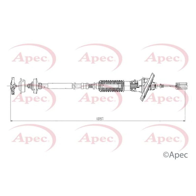 Apec Clutch Control Cable Pull CAB5014