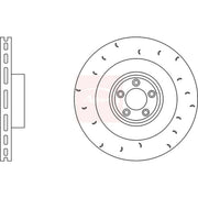 Apec 2 x / Rear Brake Discs DSK2912
