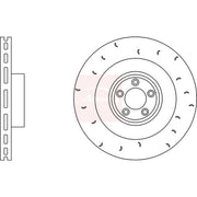 Apec 2 x / Rear Brake Discs DSK2912