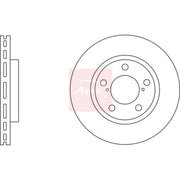 Apec 2 x Vented Front Brake Discs DSK2749