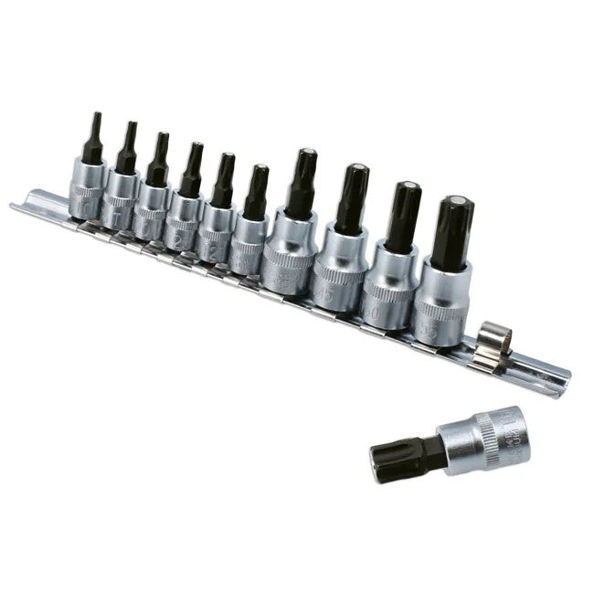 Laser Tools Magnetic Star Bit Set 11pc - PL