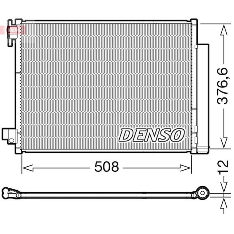 Denso Air Conditioning Condenser DCN23052