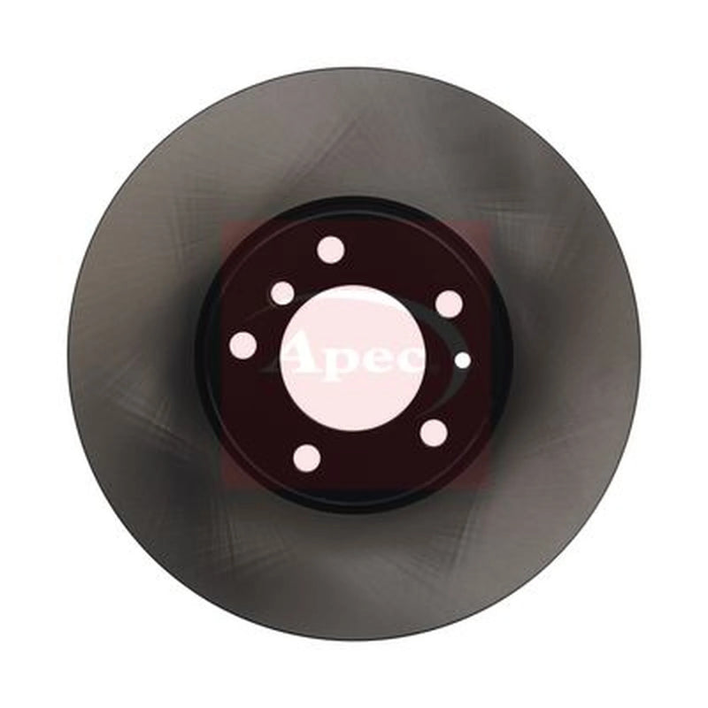 Apec 2 x Vented Front Brake Discs DSK2008
