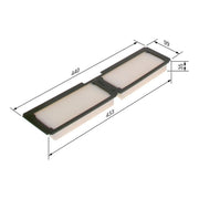 Bosch Cabin Air Filter (Pollen Filter) 1 987 431 165