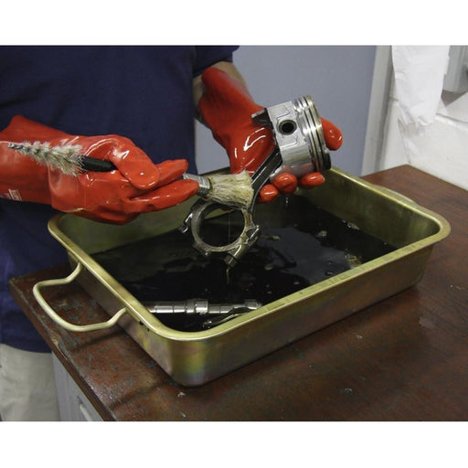 Sealey Metal Drain Pan 9L DRPM1 Sealey  - Town Parts