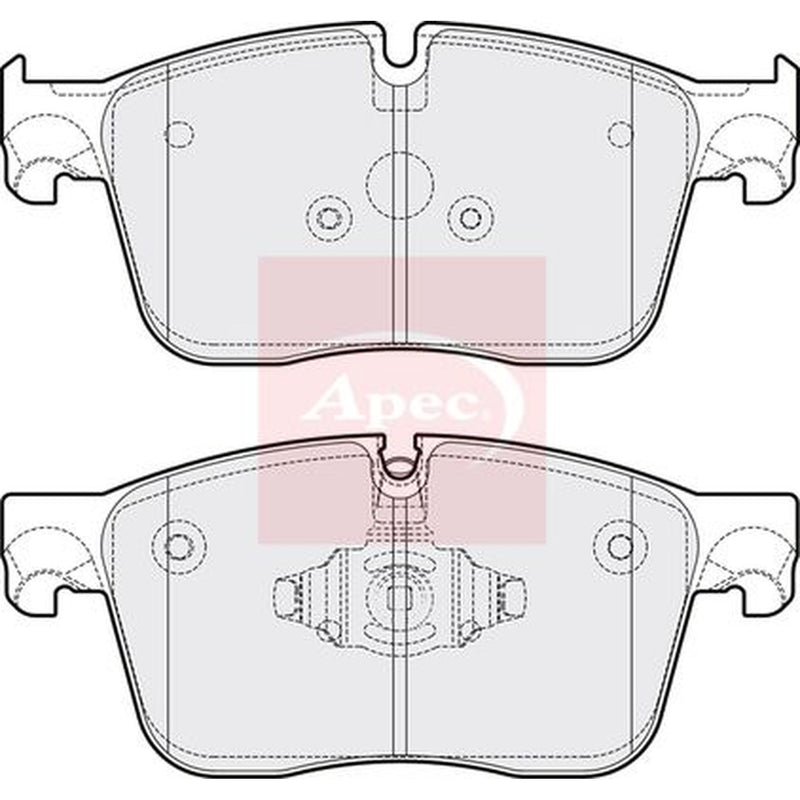 Apec Front Brake Pad Set PAD2113