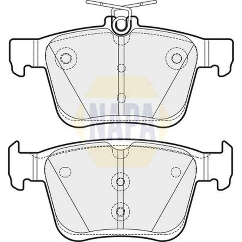 NAPA Rear Brake Pad Set NBP1211