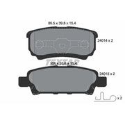 Textar Rear Brake Pad Set 2401401