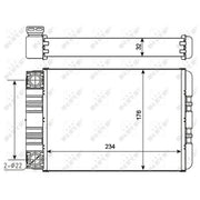NRF Heater Matrix Core Heat Exchanger 54274