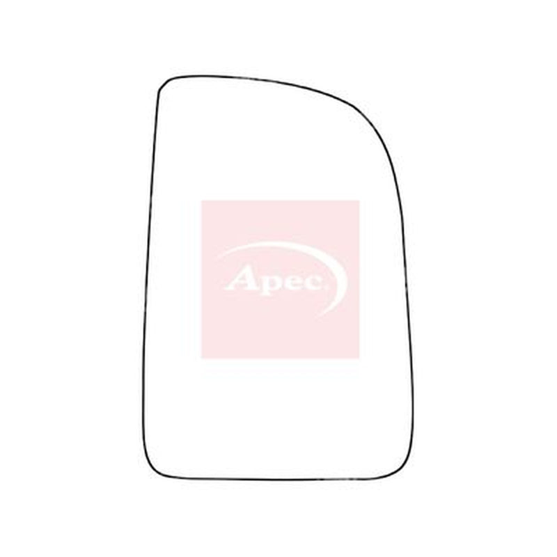 Apec Exterior Wing Mirror Glass Right AMS2654