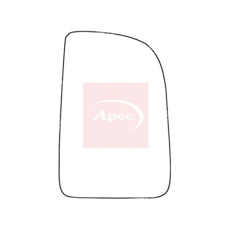Apec Exterior Wing Mirror Glass Right AMS2654