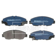Borg & Beck 4 x Front Brake Pad Set BBP2985
