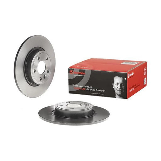 Brembo 2 x Solid Rear Brake Discs 08.C208.11