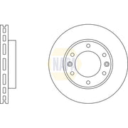 NAPA 2 x Vented Front Brake Discs NBD5778