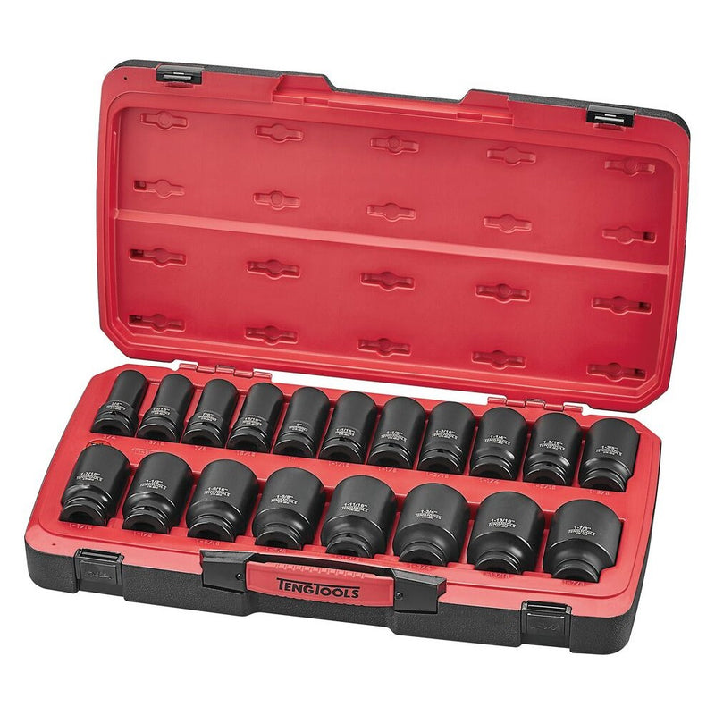 Teng Tools Impact Socket Set MECCA PRO 3/4" Drive 21 Pieces