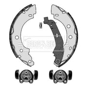 Borg & Beck Brake Shoe Set Axle Kit BBS1099K