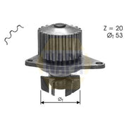 NAPA Engine Cooling Water Pump NWP1130