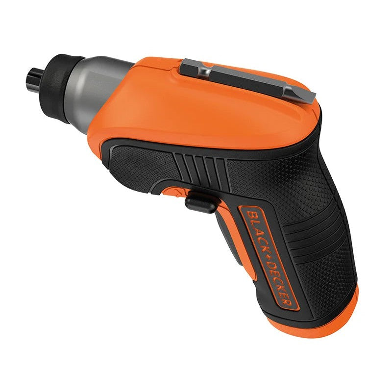 BLACK + DECKER CS3652LC Cordless Screwdriver & Right Angle Attachment 3.6V