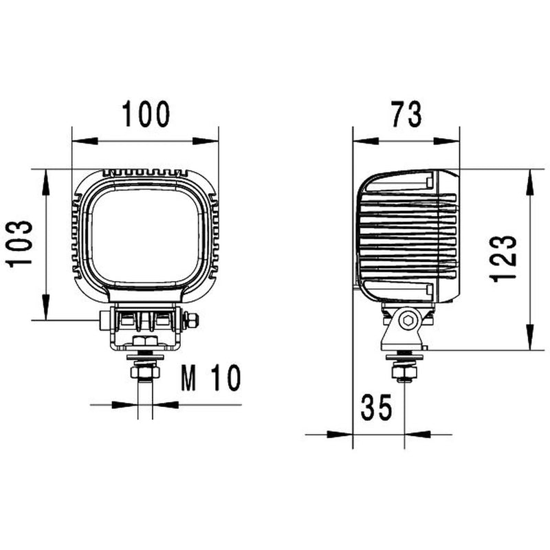 Hella Worklight High 1GA 357 109-002