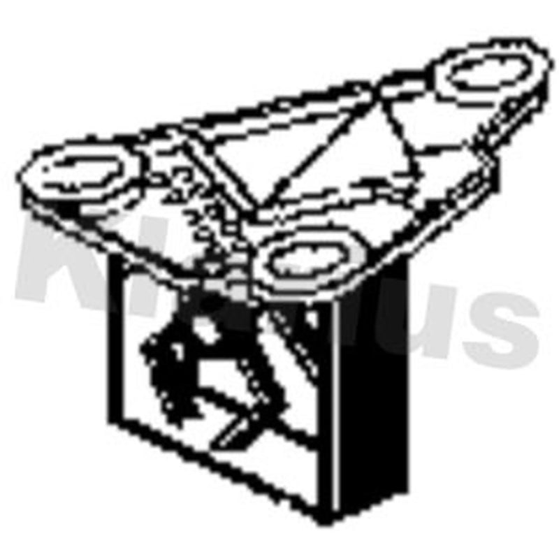Klarius Exhaust System Mount Rubber 420539
