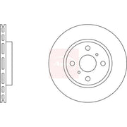 Apec 2 x Vented Front Brake Discs DSK2048