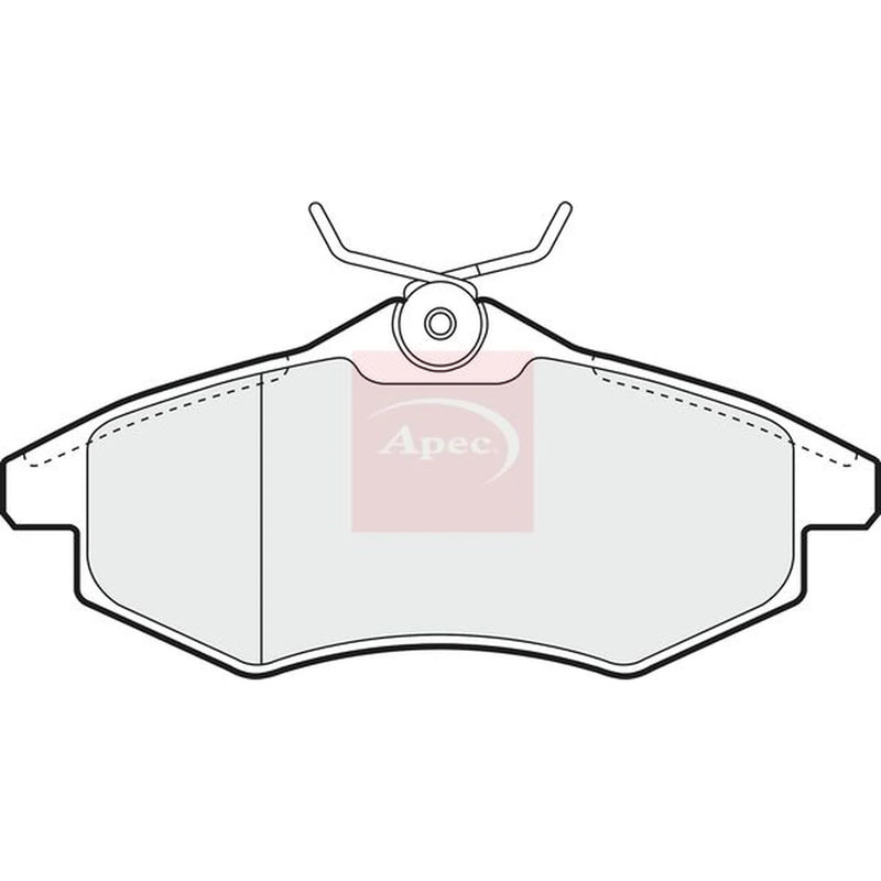 Apec Front Brake Pad Set PAD1289