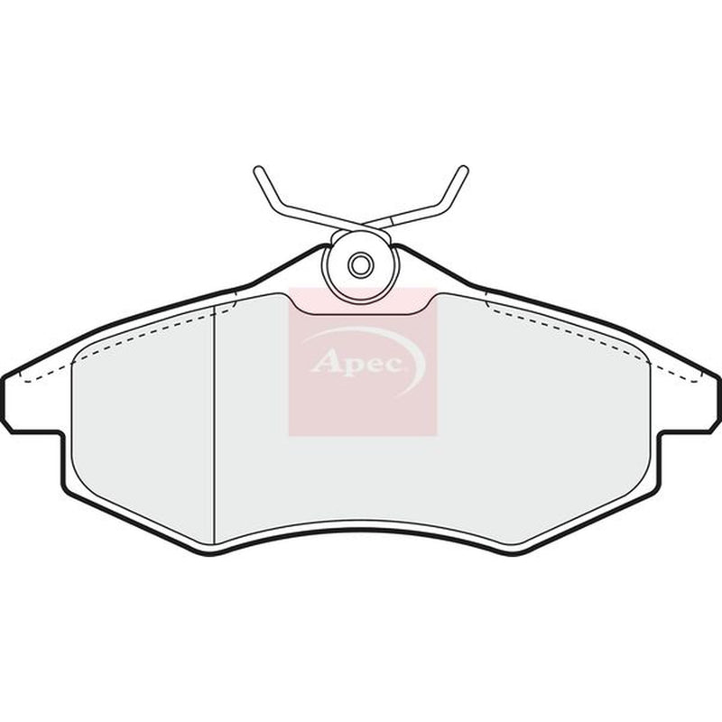 Apec Front Brake Pad Set PAD1289