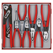 Teng Tools Plier Set TT2 8 Pieces Vinyl Grip Handles