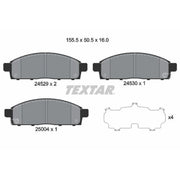 Textar Brake Pad Set 2452901